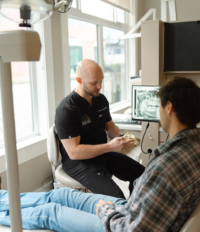 New patient visit Pacific Crest Dental Group Salem OR
